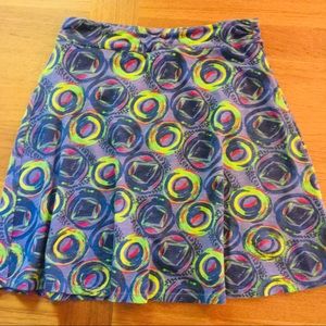 Purple & Green Sporty Miniskirt - REI brand - XS